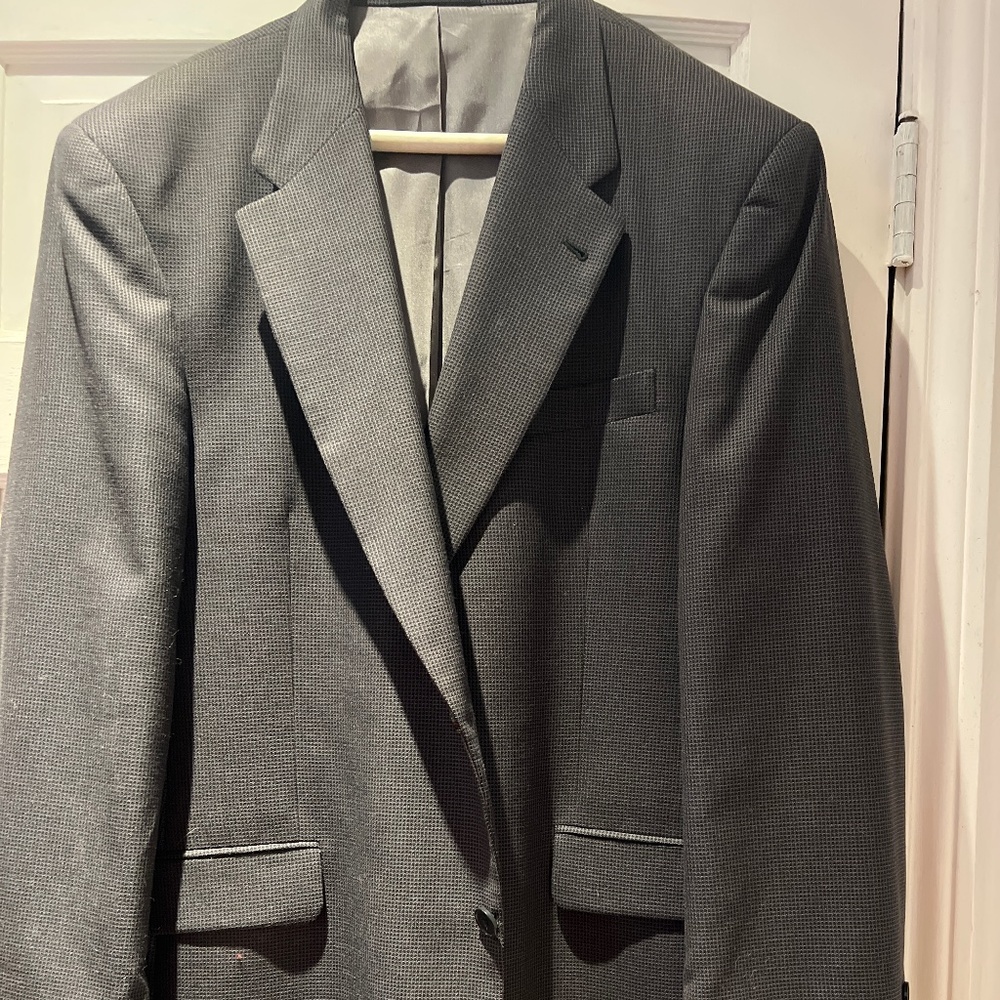 Black and blue blazer -44R